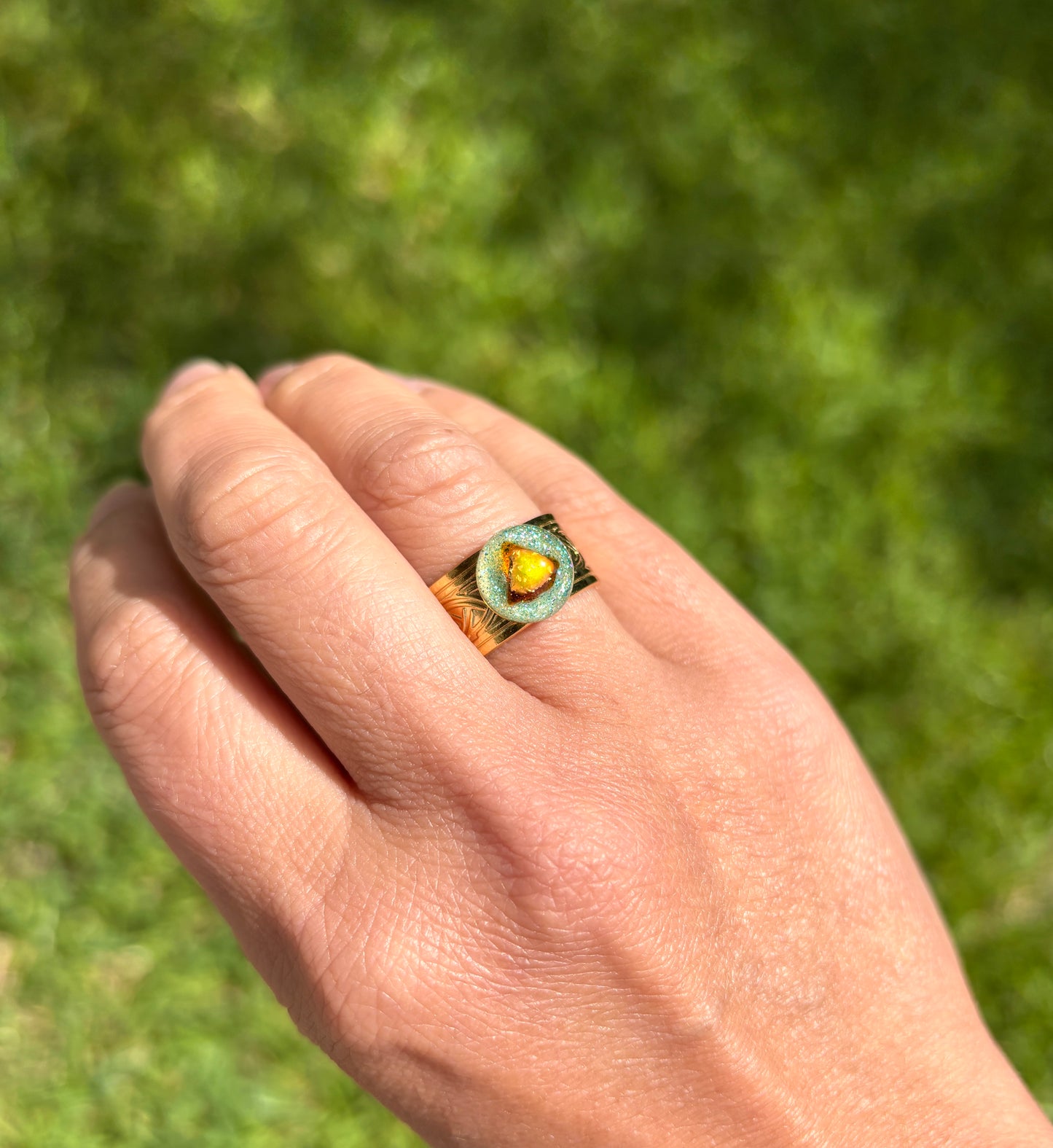 Mood Sea Glass™ Ring