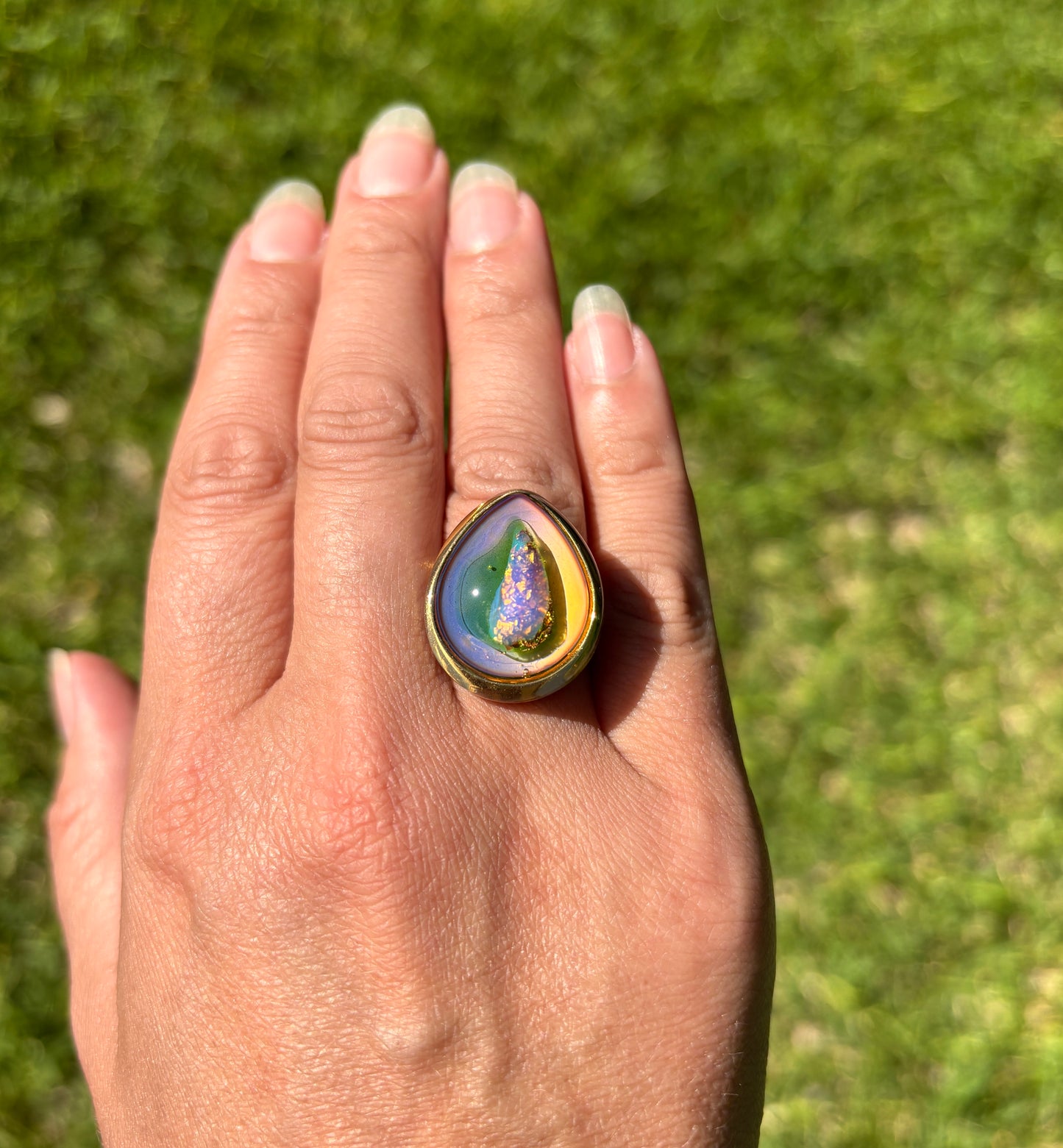 Mood Sea Glass™ Ring