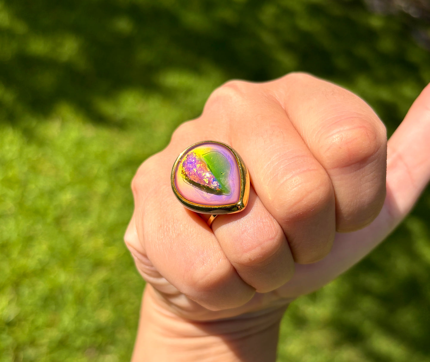 Mood Sea Glass™ Ring