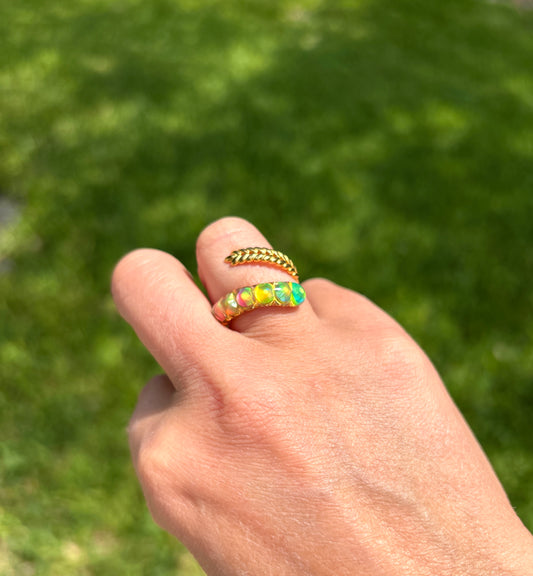 Color Changing Swarovski Ring