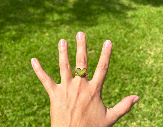 Color Changing Heart Mood Ring