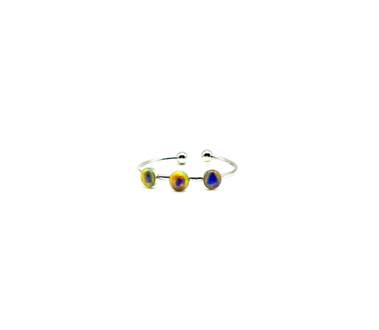 Mood Sea Glass™ 3 Stone Bracelet