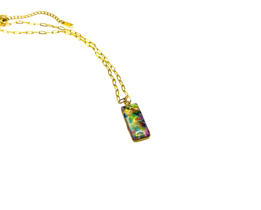 Mood Sea Glass™ Mosaic Pendant