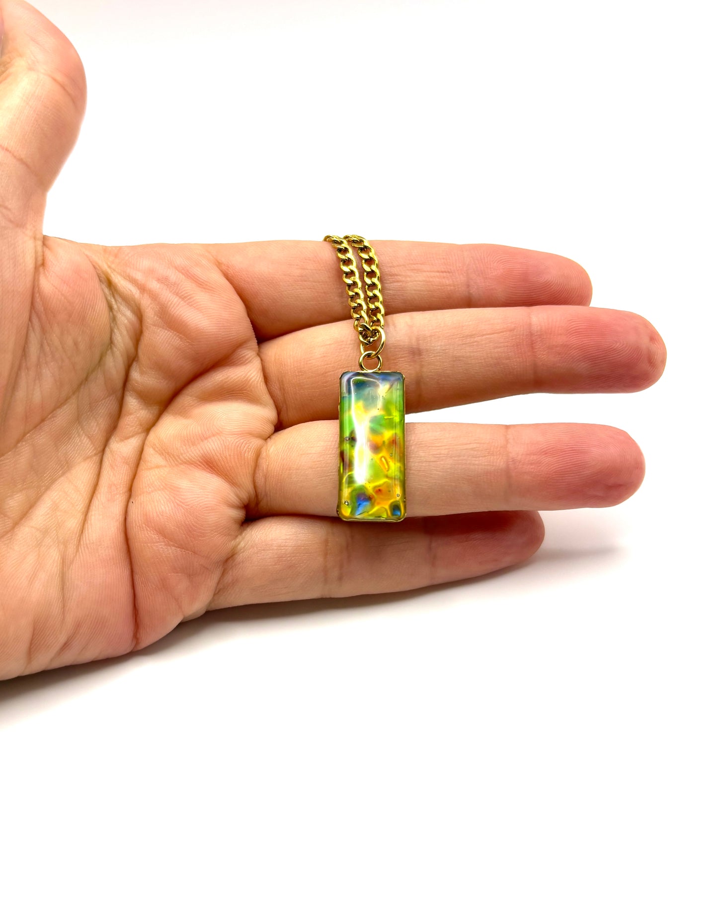 Mood Sea Glass™ Mosaic Pendant