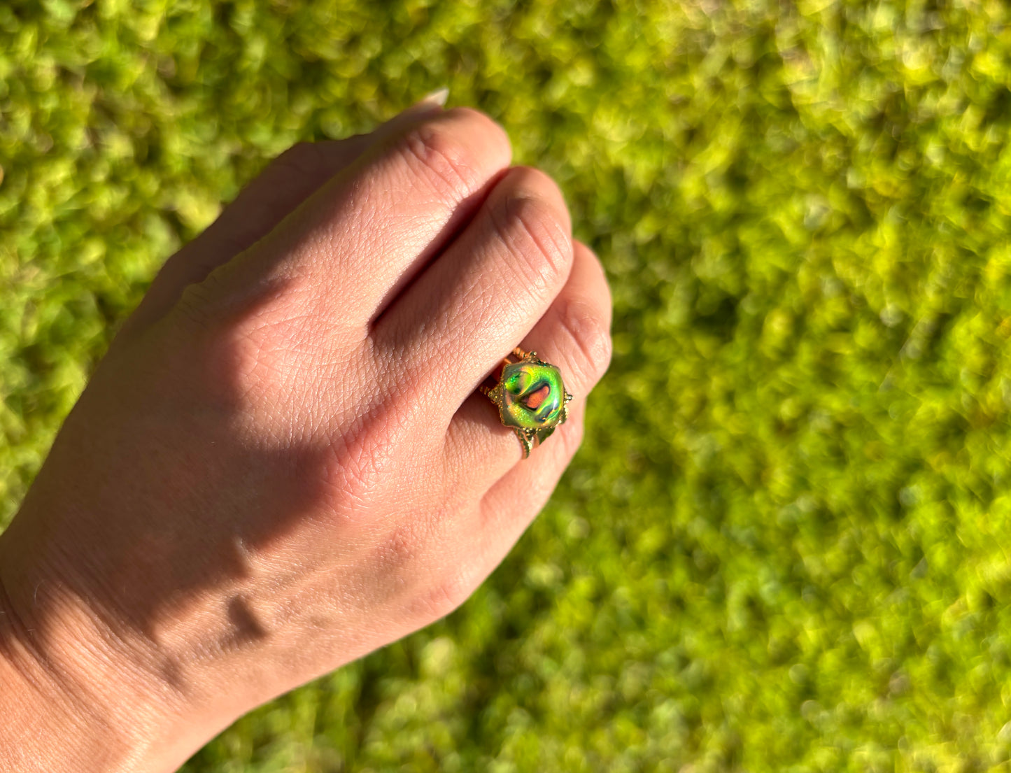 Mood Sea Glass™ Mosaic Ring