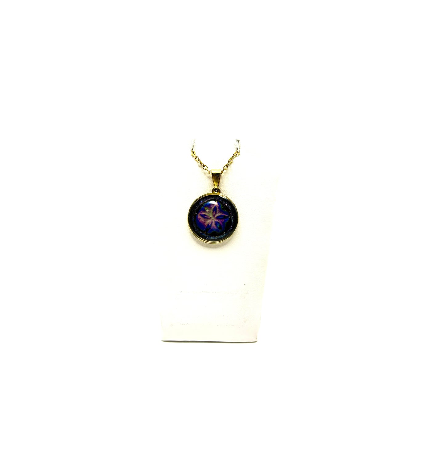 Sand Dollar Mood Necklace