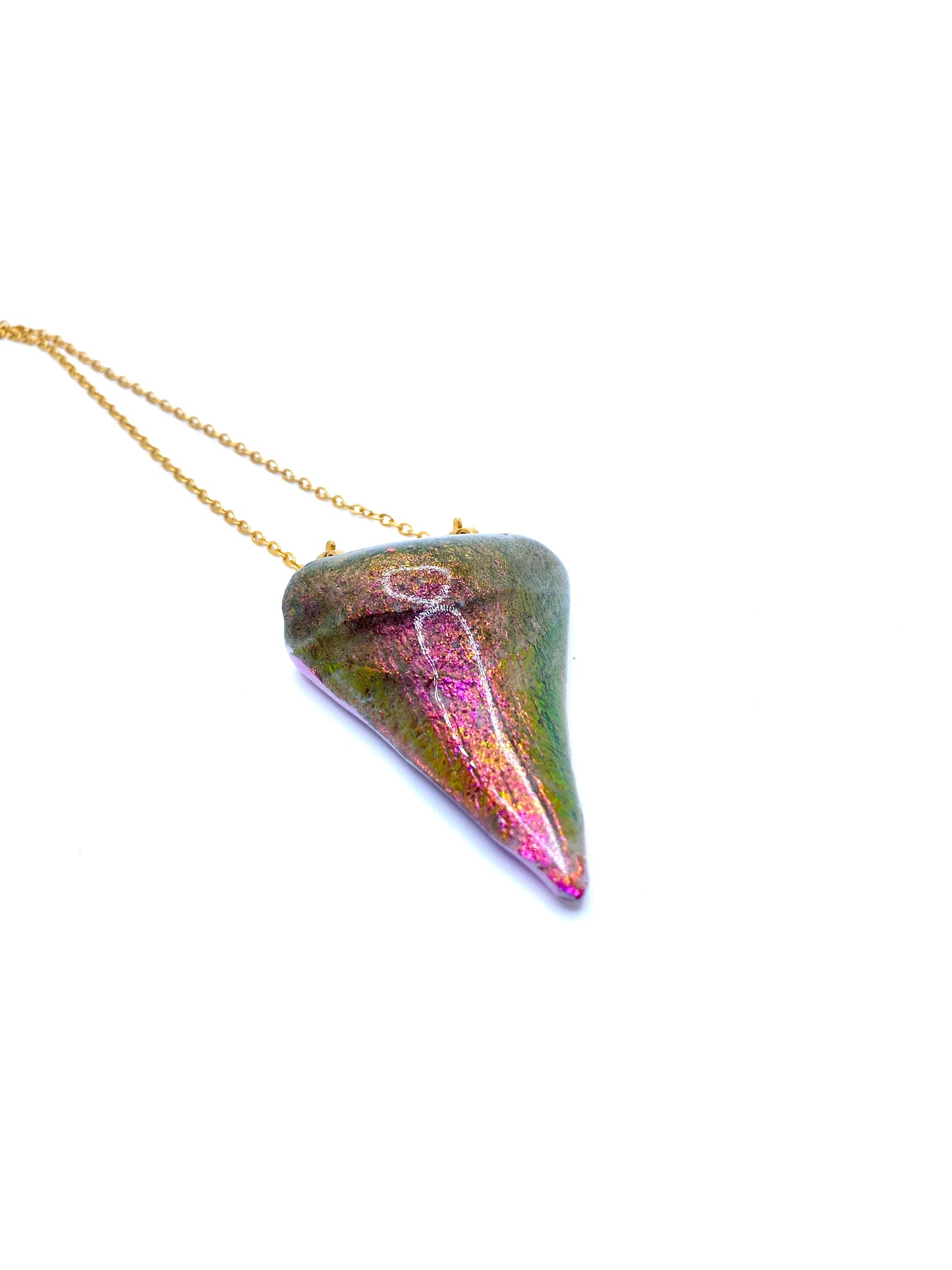 Megalodon Color Shifting Shark Tooth