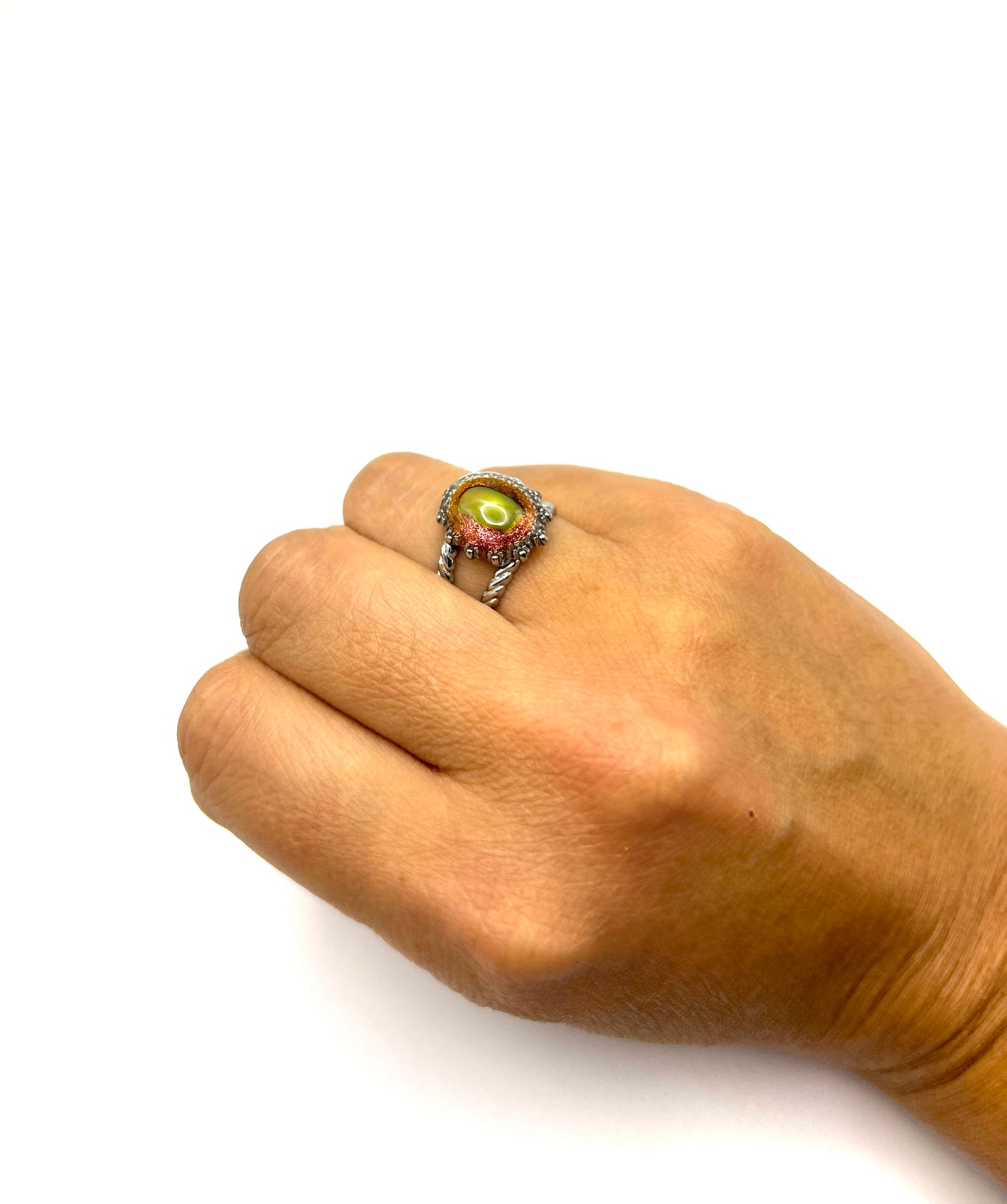 Mood Sea Glass™ Sun Ring