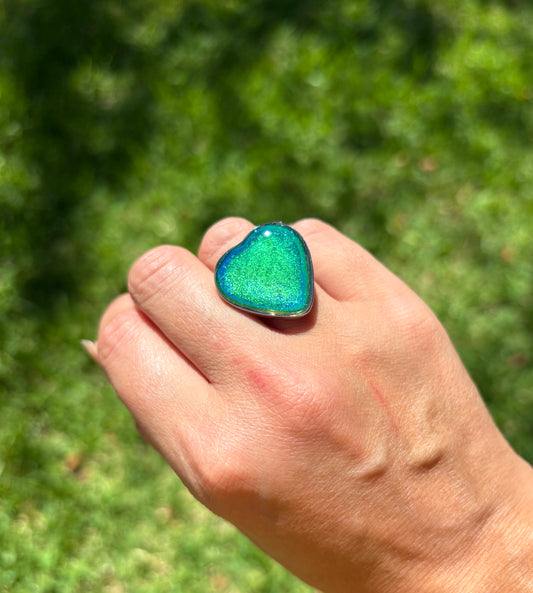 Color Changing Heart Mood Ring