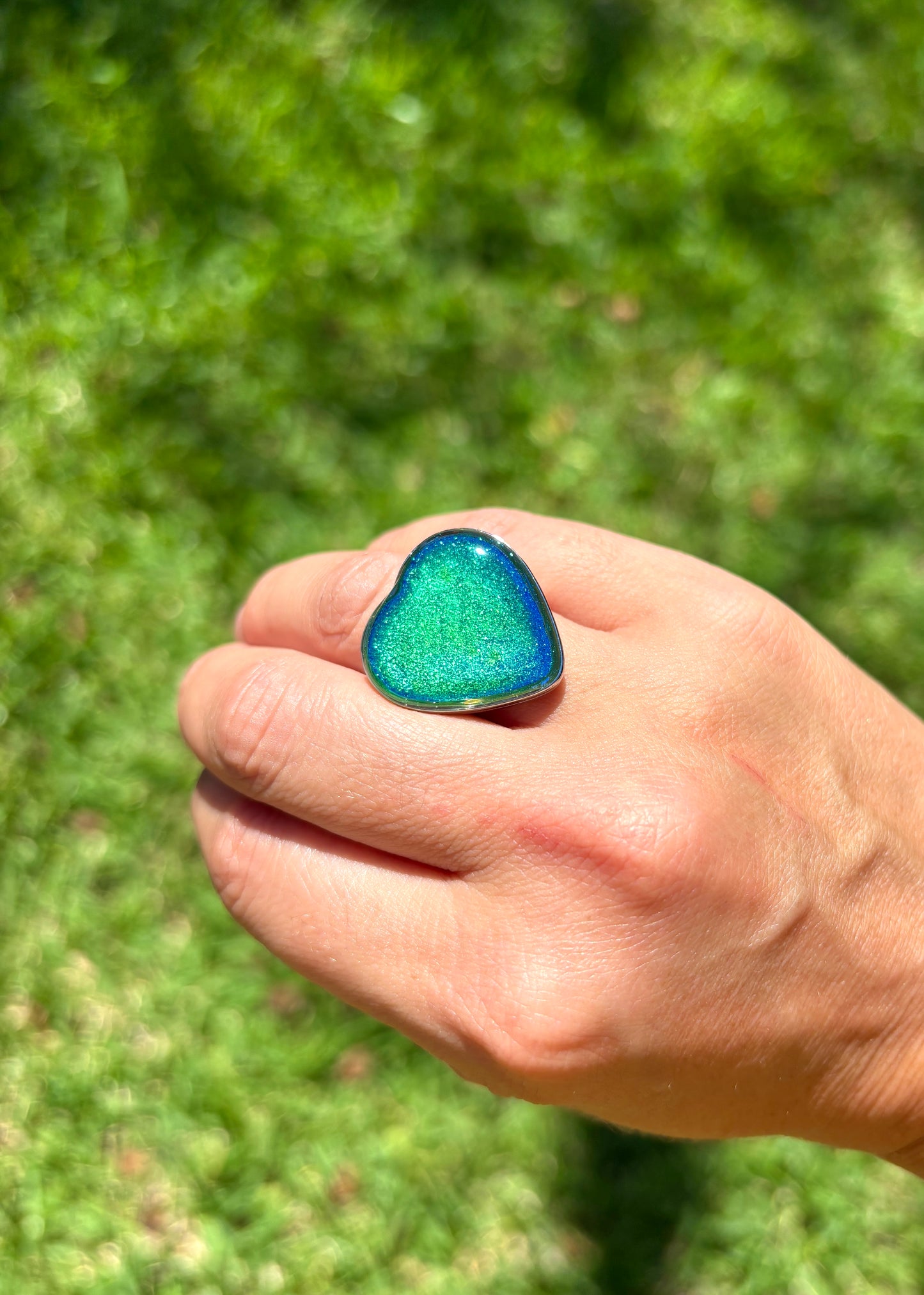 Color Changing Heart Mood Ring