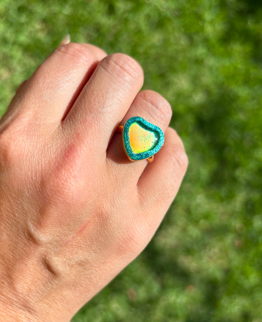 Color Changing Heart Mood Ring