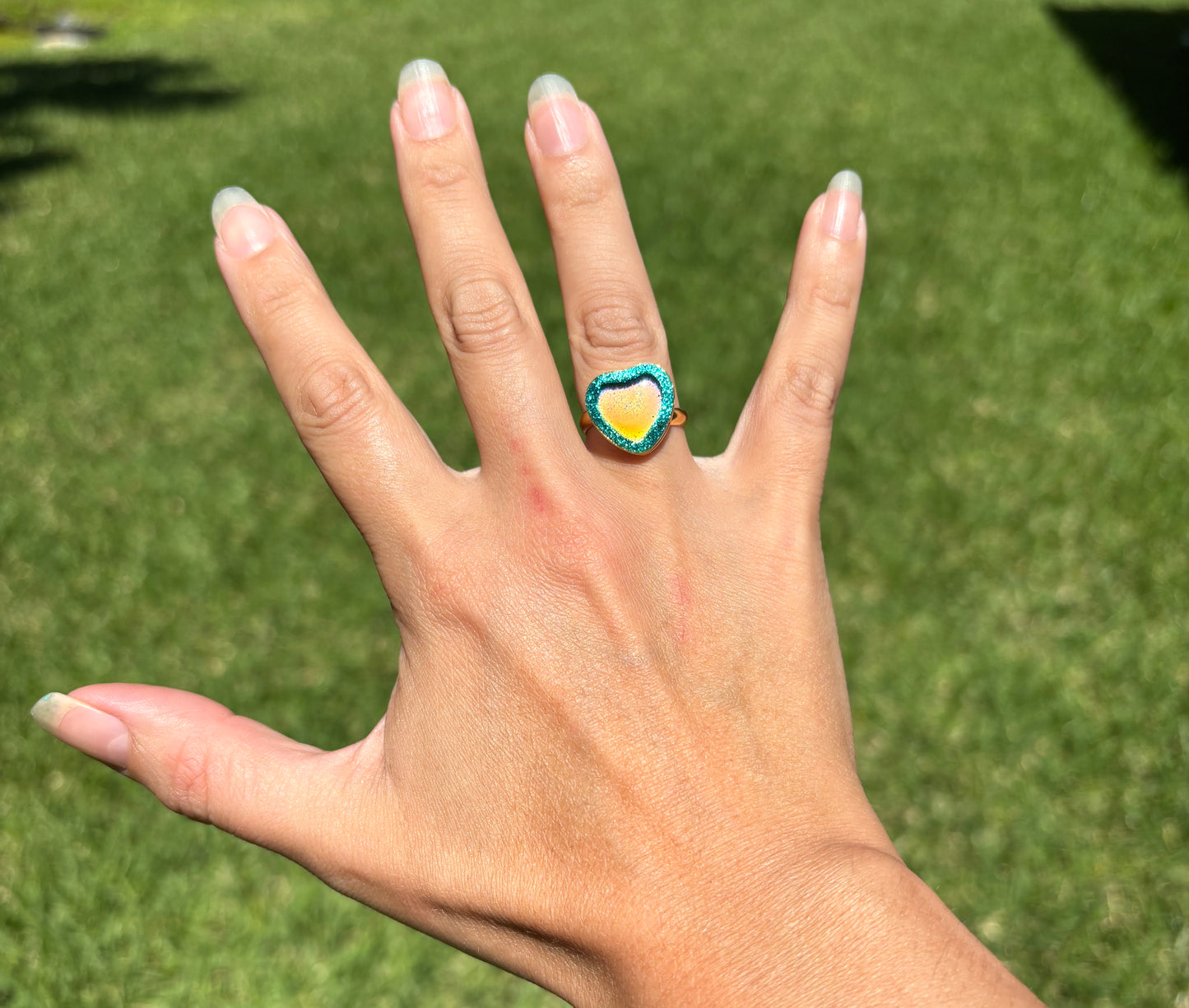 Color Changing Heart Mood Ring