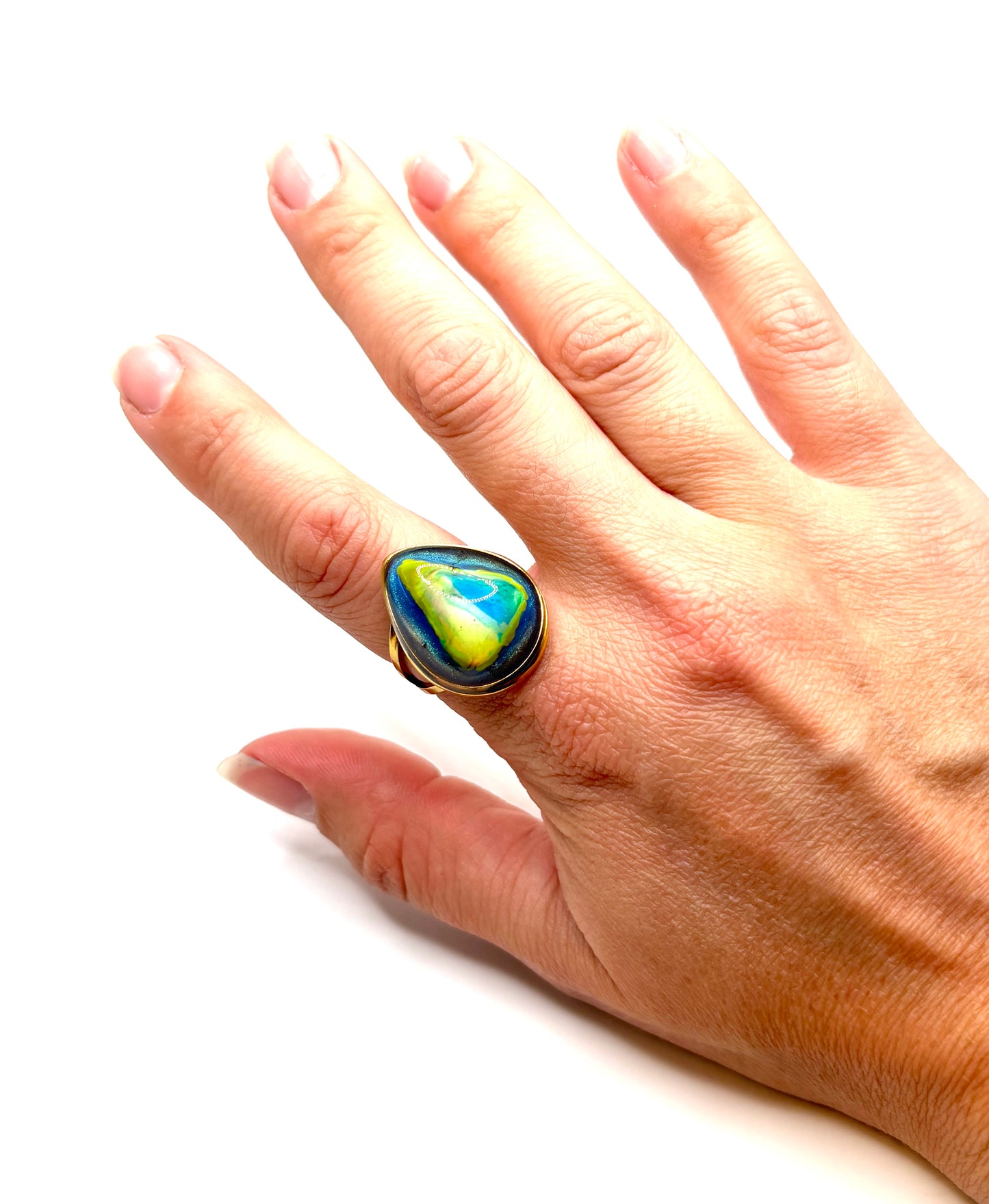 Mood Sea Glass™ Color Changing Ring