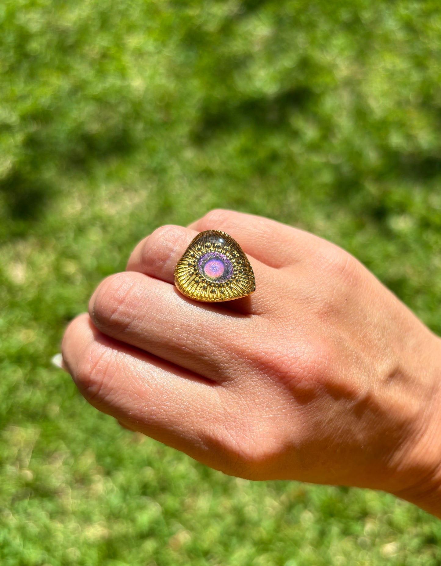 Mood Color Changing Heart Ring