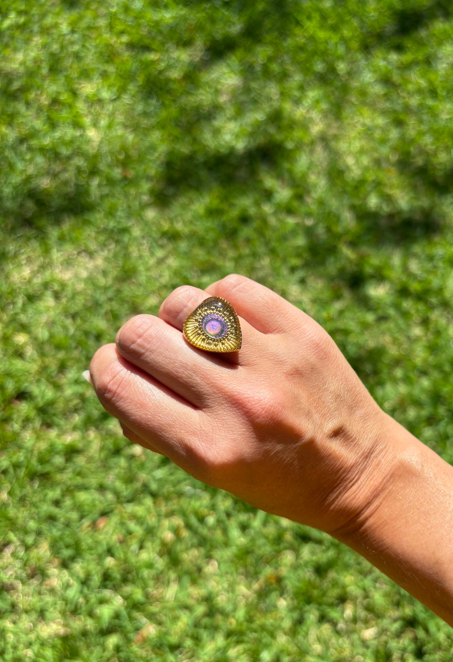 Mood Color Changing Heart Ring