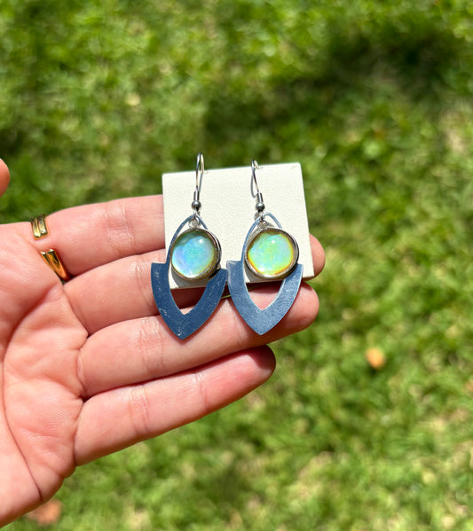 Mood Color Changing Geometric Earrings