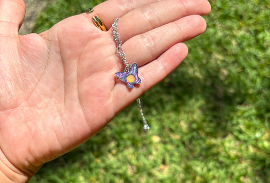 Mood Color Changing Butterfly Necklace