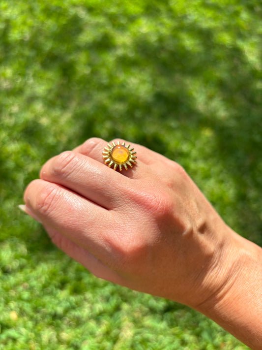 Mood Color Changing Sun Ring