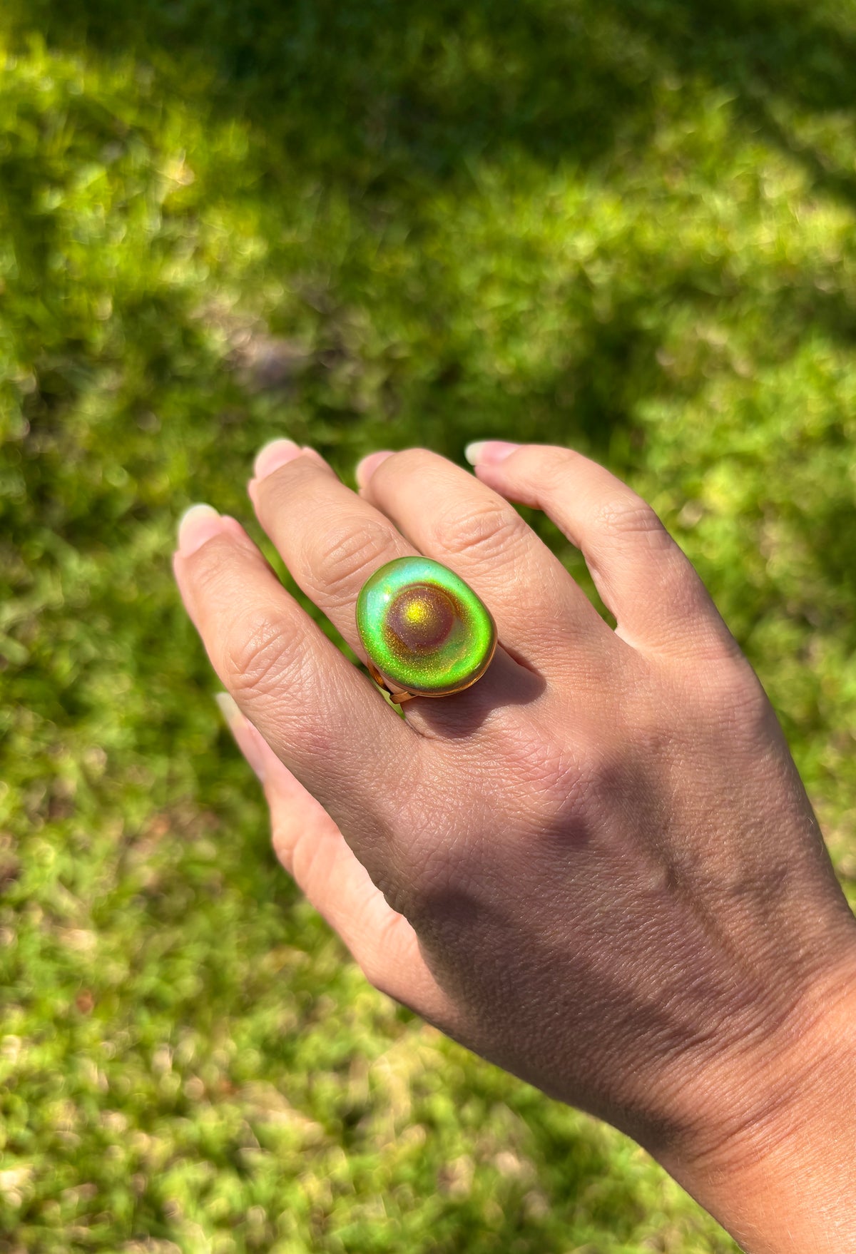 Color Changing Chameleon Ring