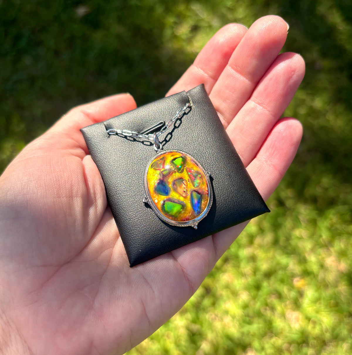 Mood Sea Glass™ Mosaic Necklace