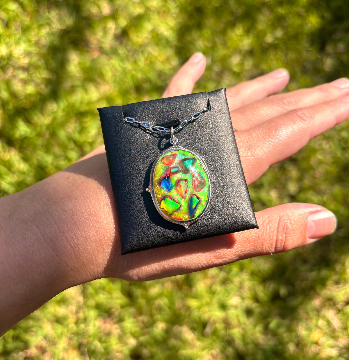 Mood Sea Glass™ Mosaic Necklace