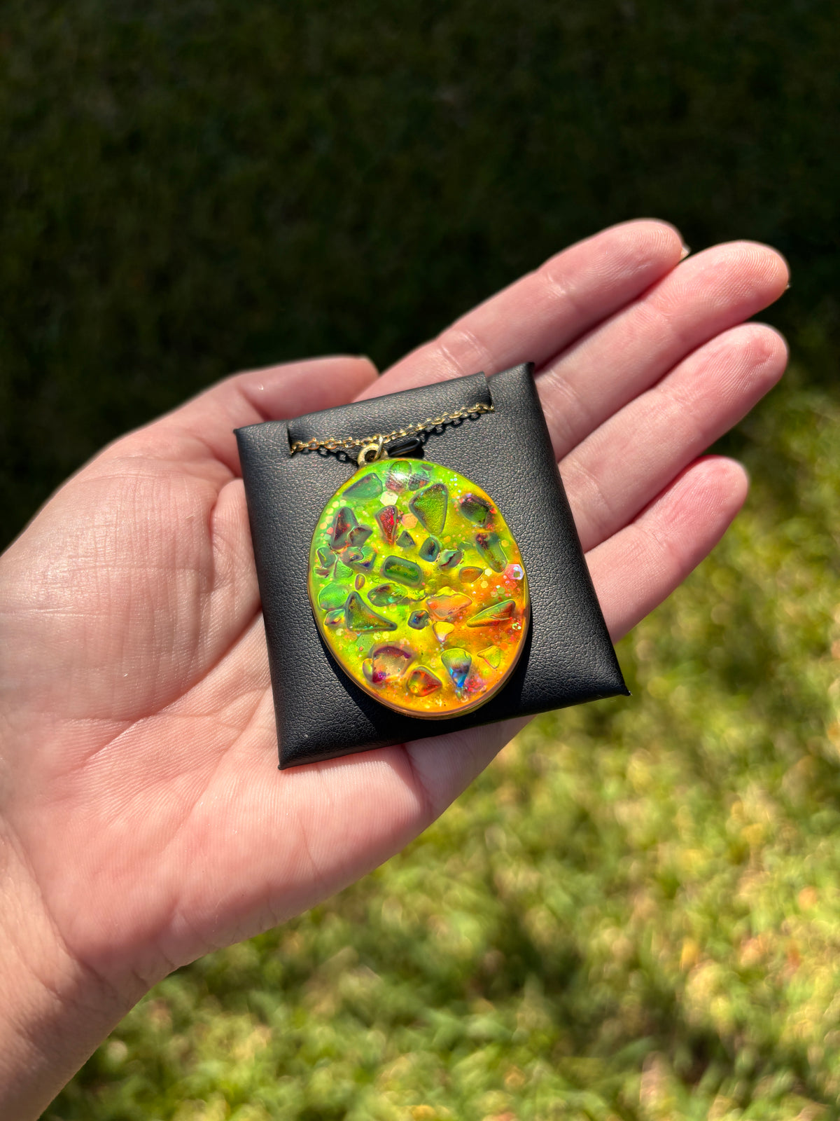 Mood Sea Glass™ Mosaic Necklace