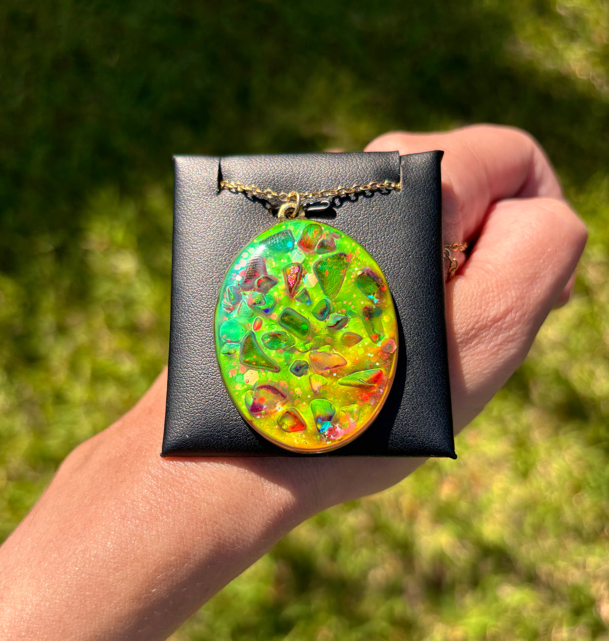 Mood Sea Glass™ Mosaic Necklace