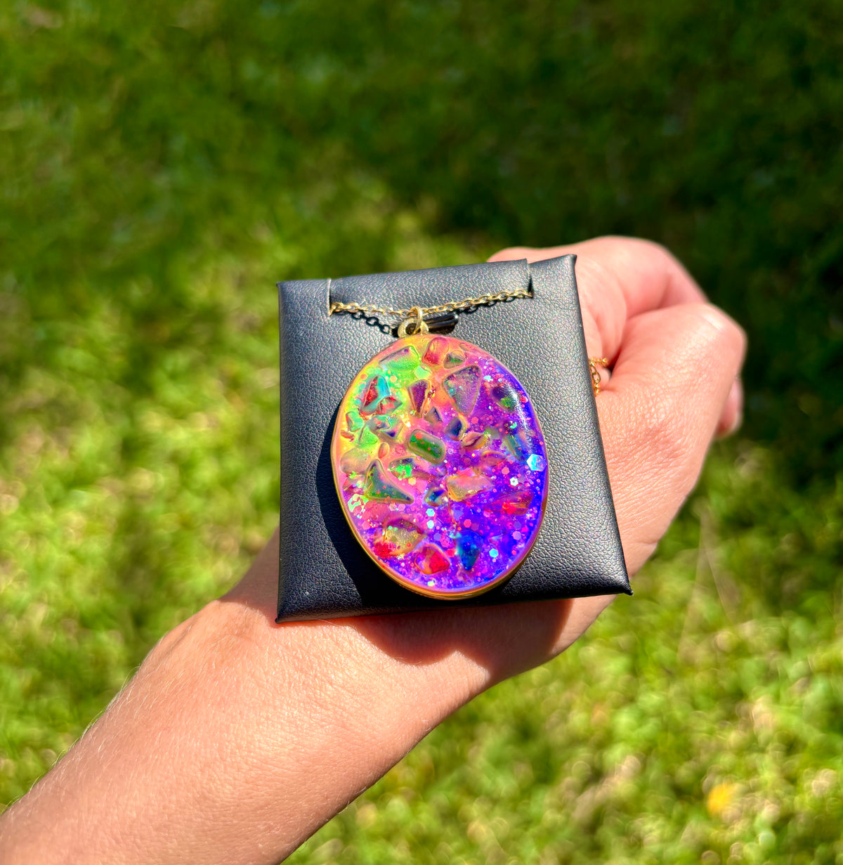 Mood Sea Glass™ Mosaic Necklace