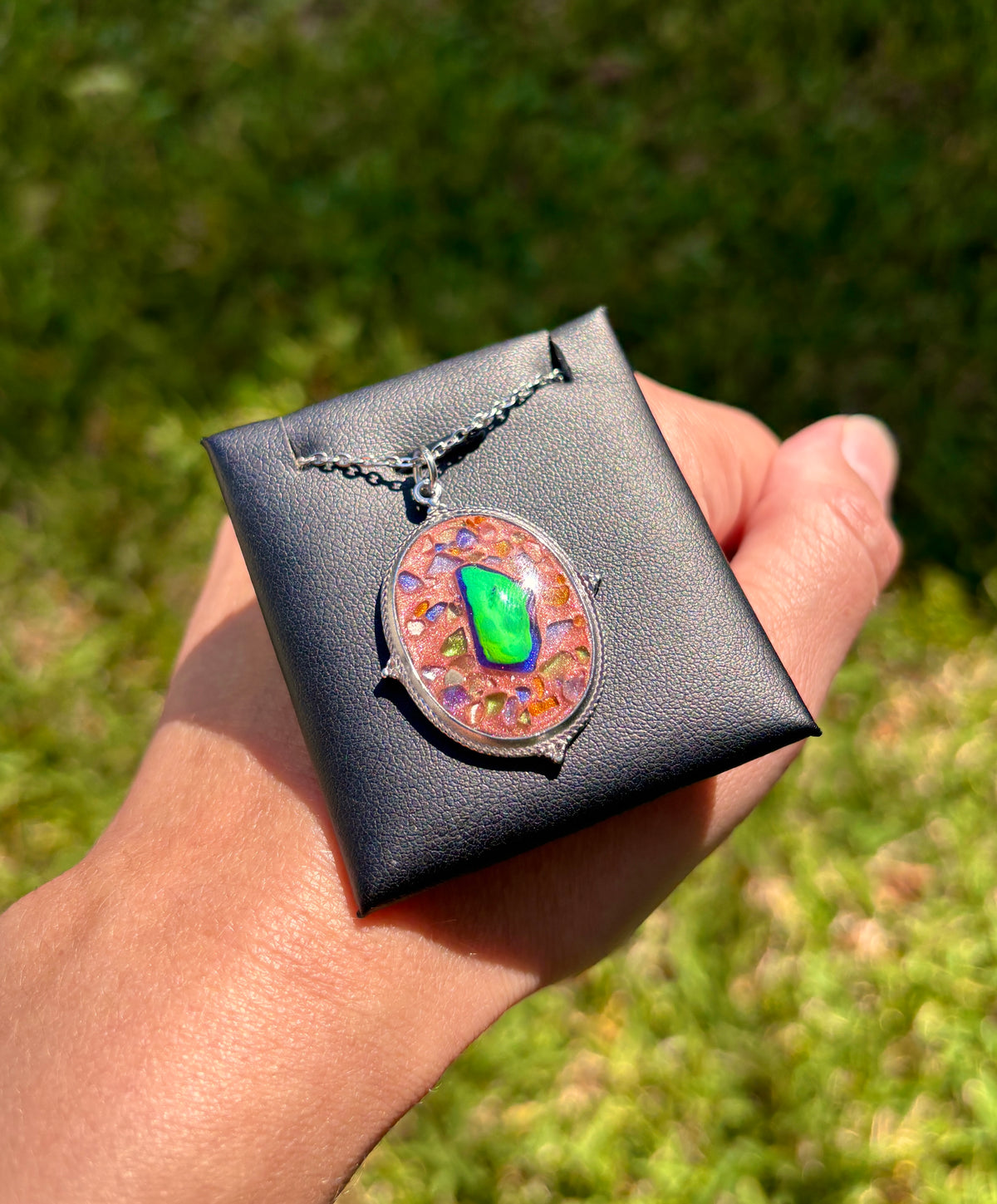 Mood Sea Glass™ Mosaic Necklace