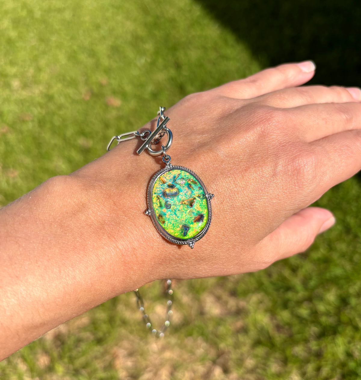Mood Sea Glass™ Mosaic Necklace