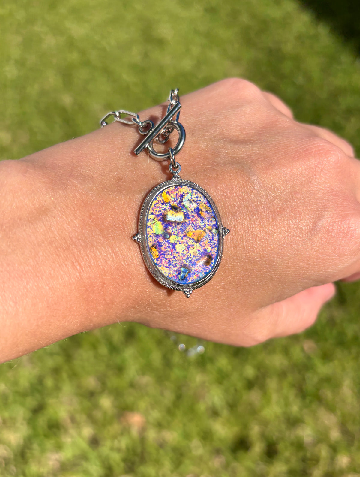 Mood Sea Glass™ Mosaic Necklace