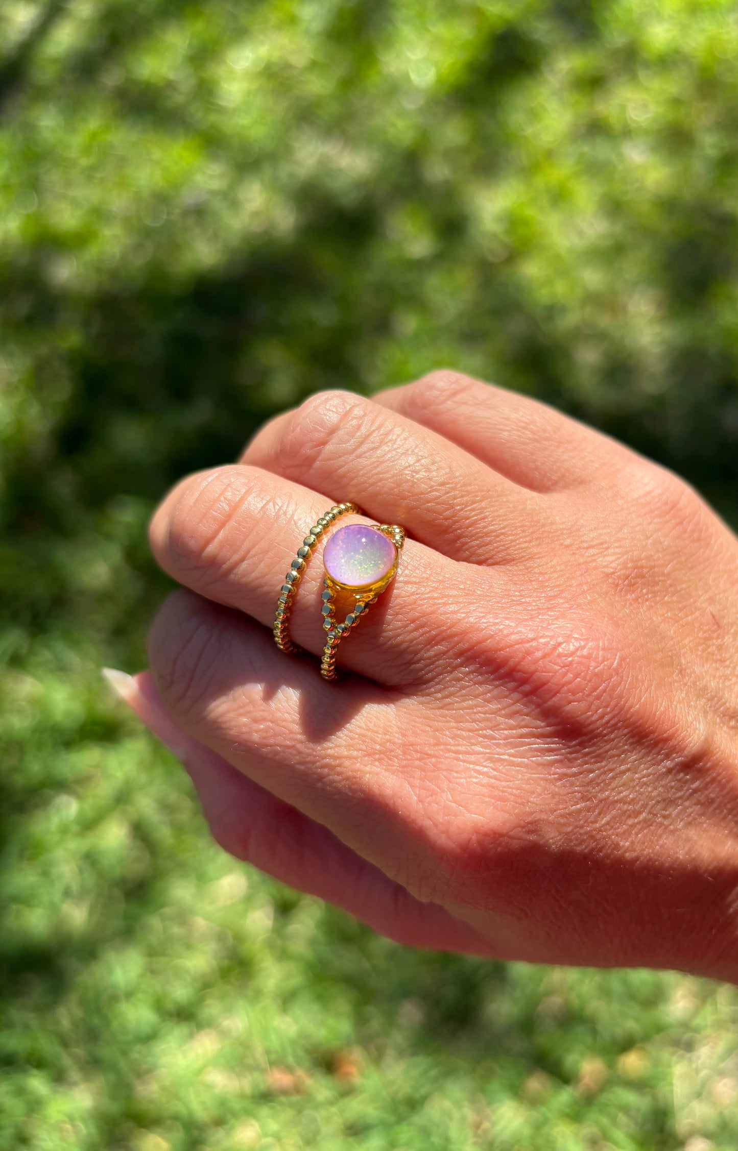 Mood Color Changing Glow Ring