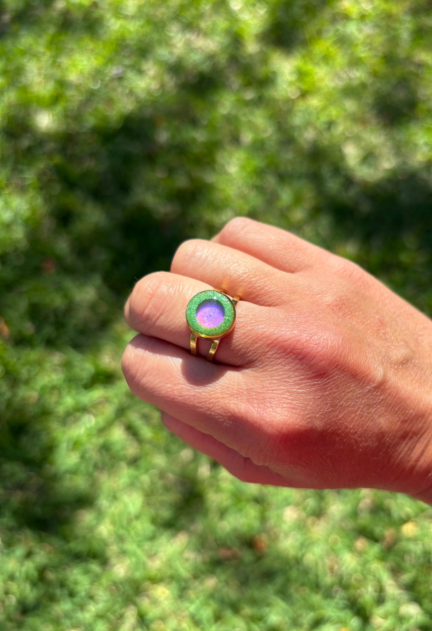 Mood Color Changing Glow Ring