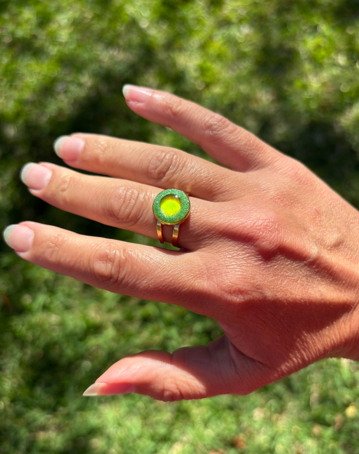 Mood Color Changing Glow Ring