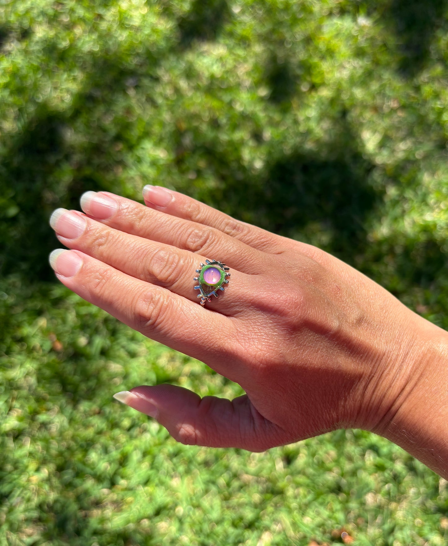 Mood Color Changing Eye Glow Ring