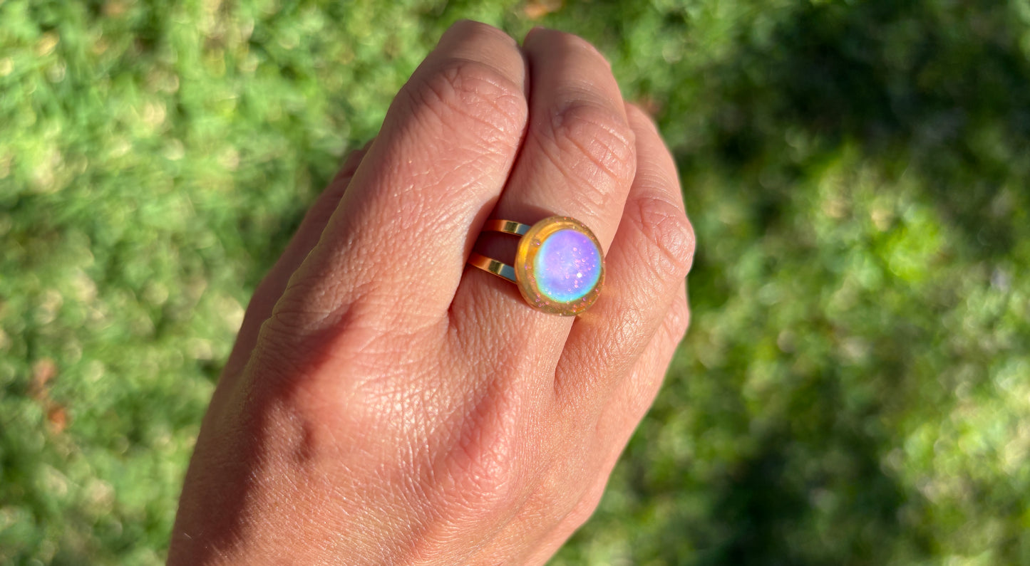 Mood Color Changing Glow Ring