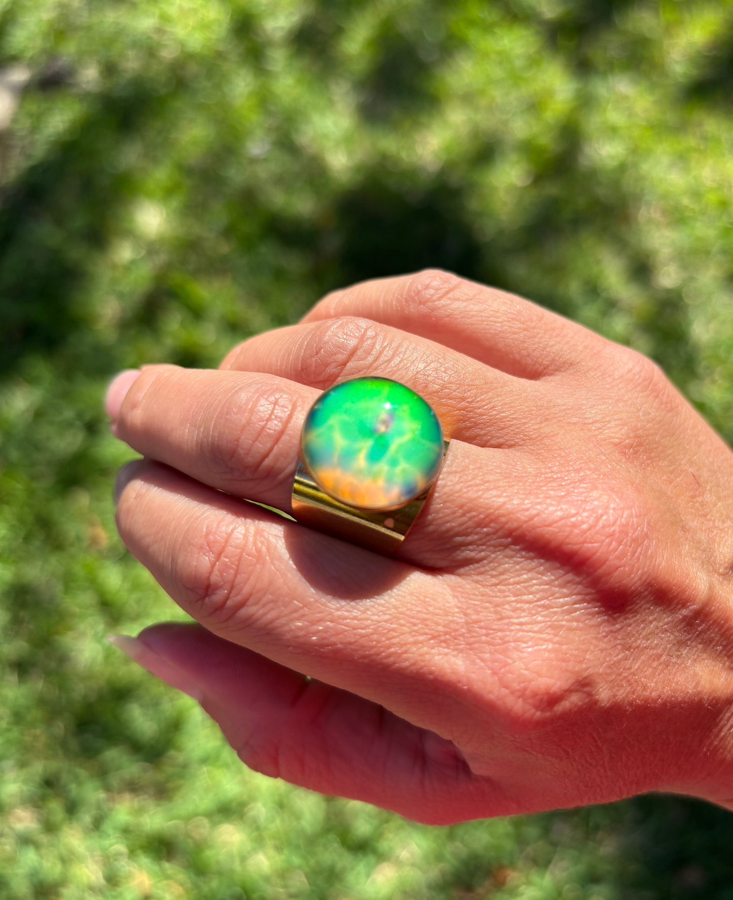 Mood Sea Glass™ Ring