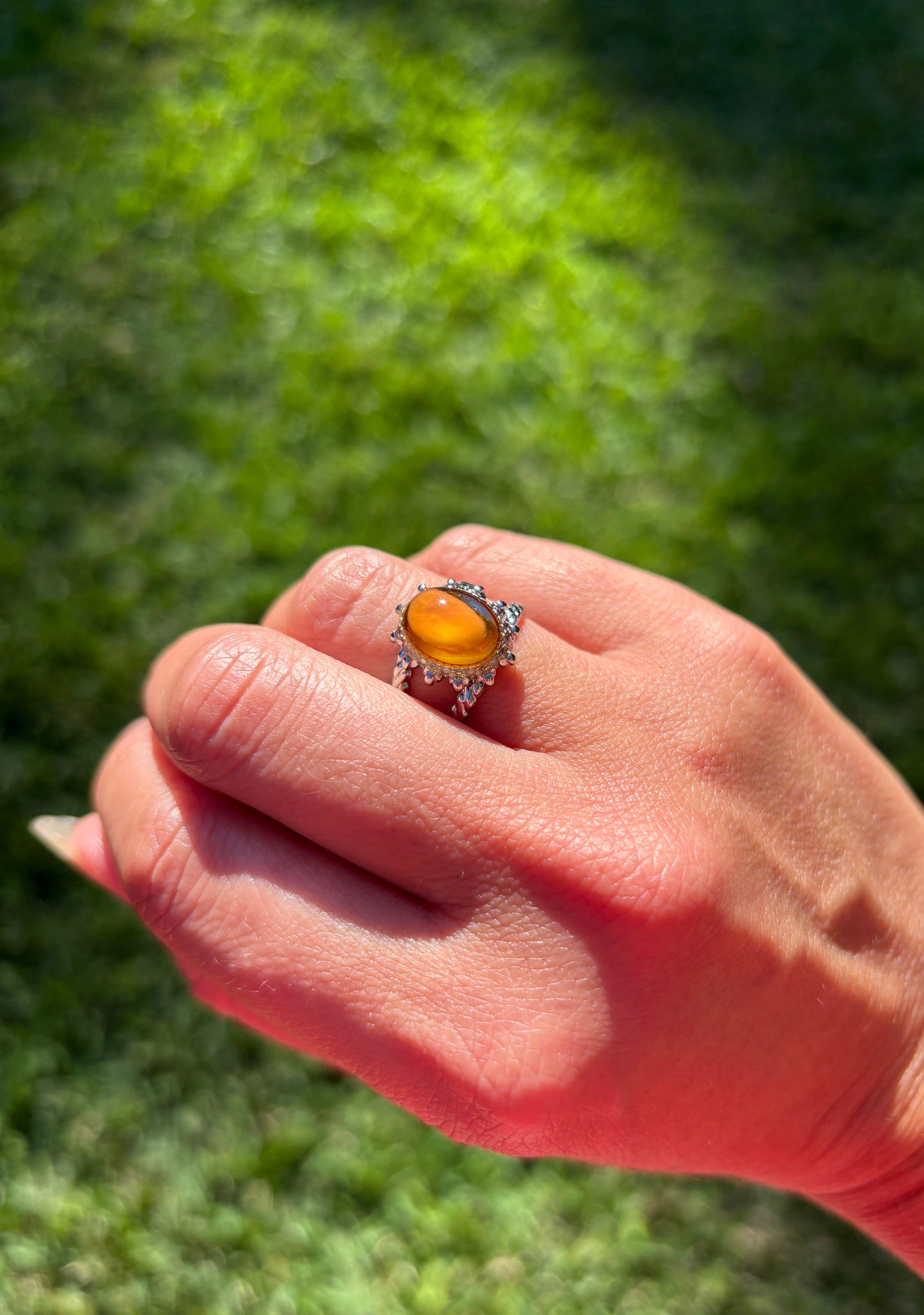 Mood Sea Glass™ Sun Ring