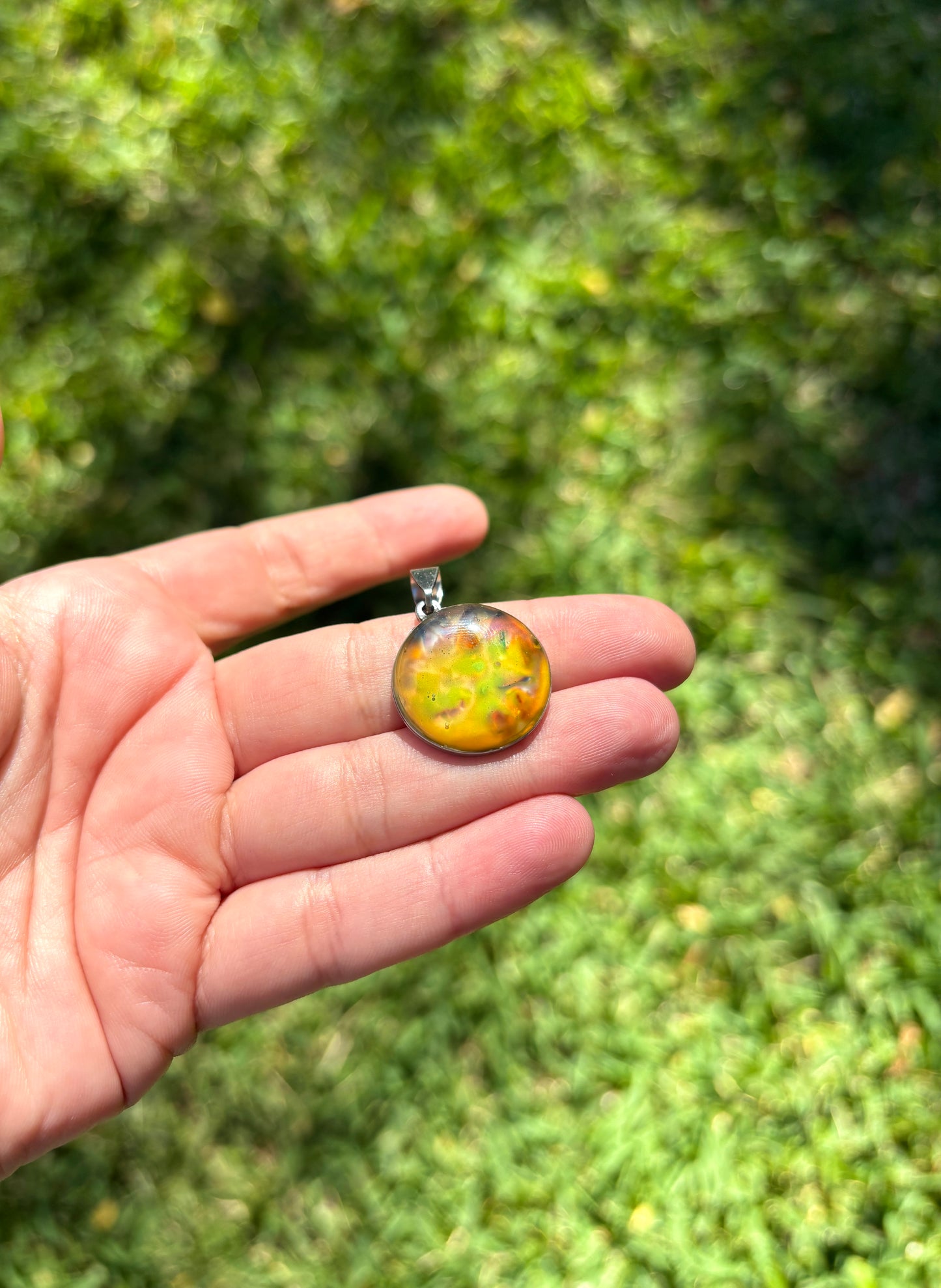 Mood Sea Glass™ Mosaic Pendant