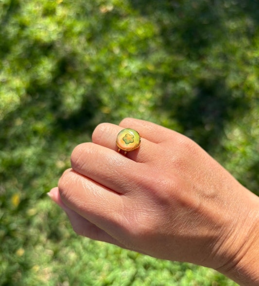 Flower Mood Color Changing Ring