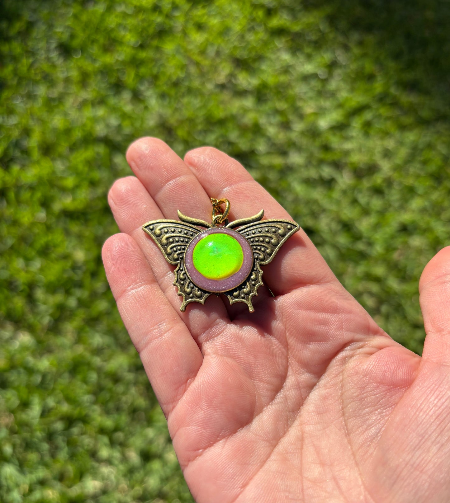 Mood Color Changing Butterfly Pendant