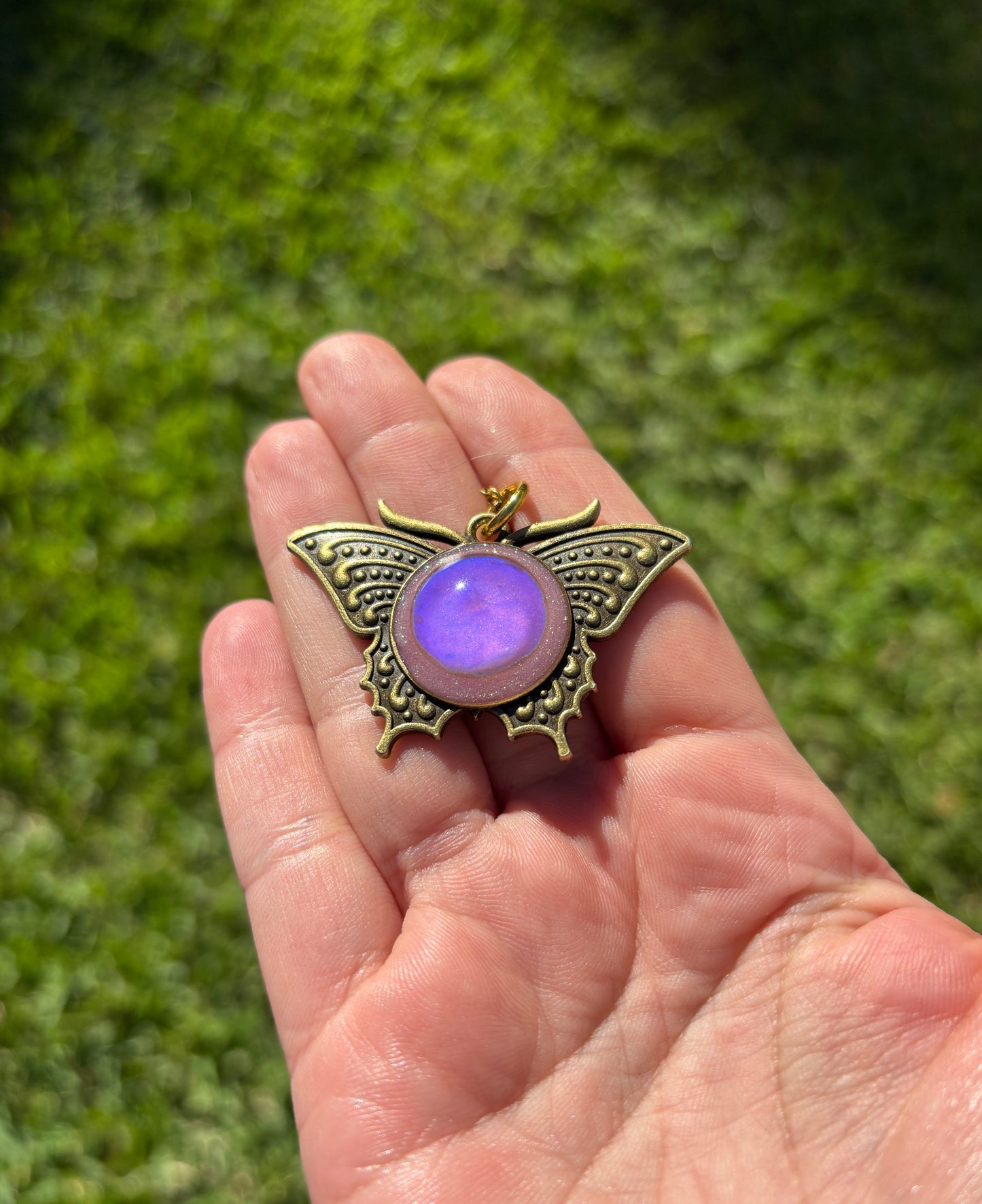 Mood Color Changing Butterfly Pendant