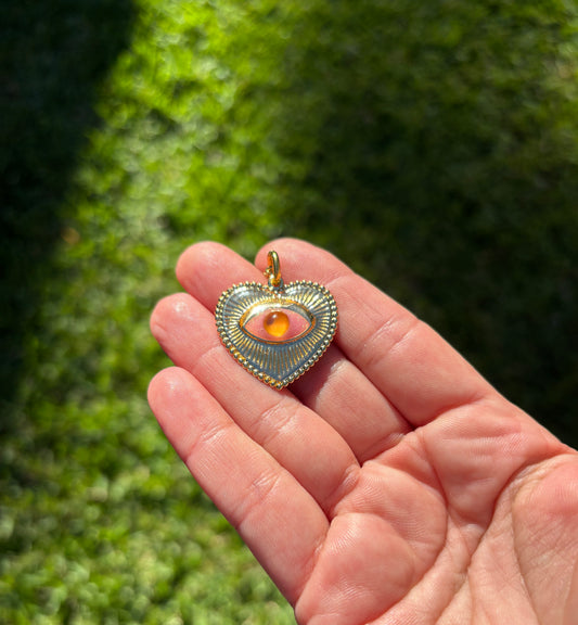 Color Changing Heart Pendant