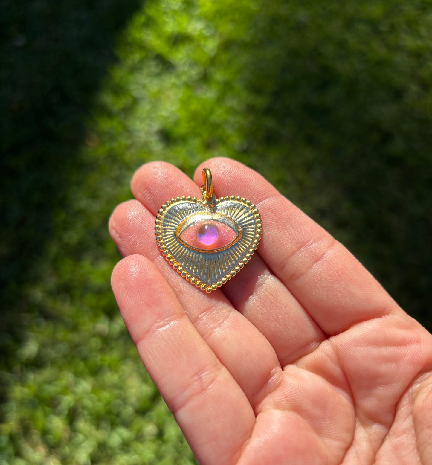 Color Changing Heart Pendant