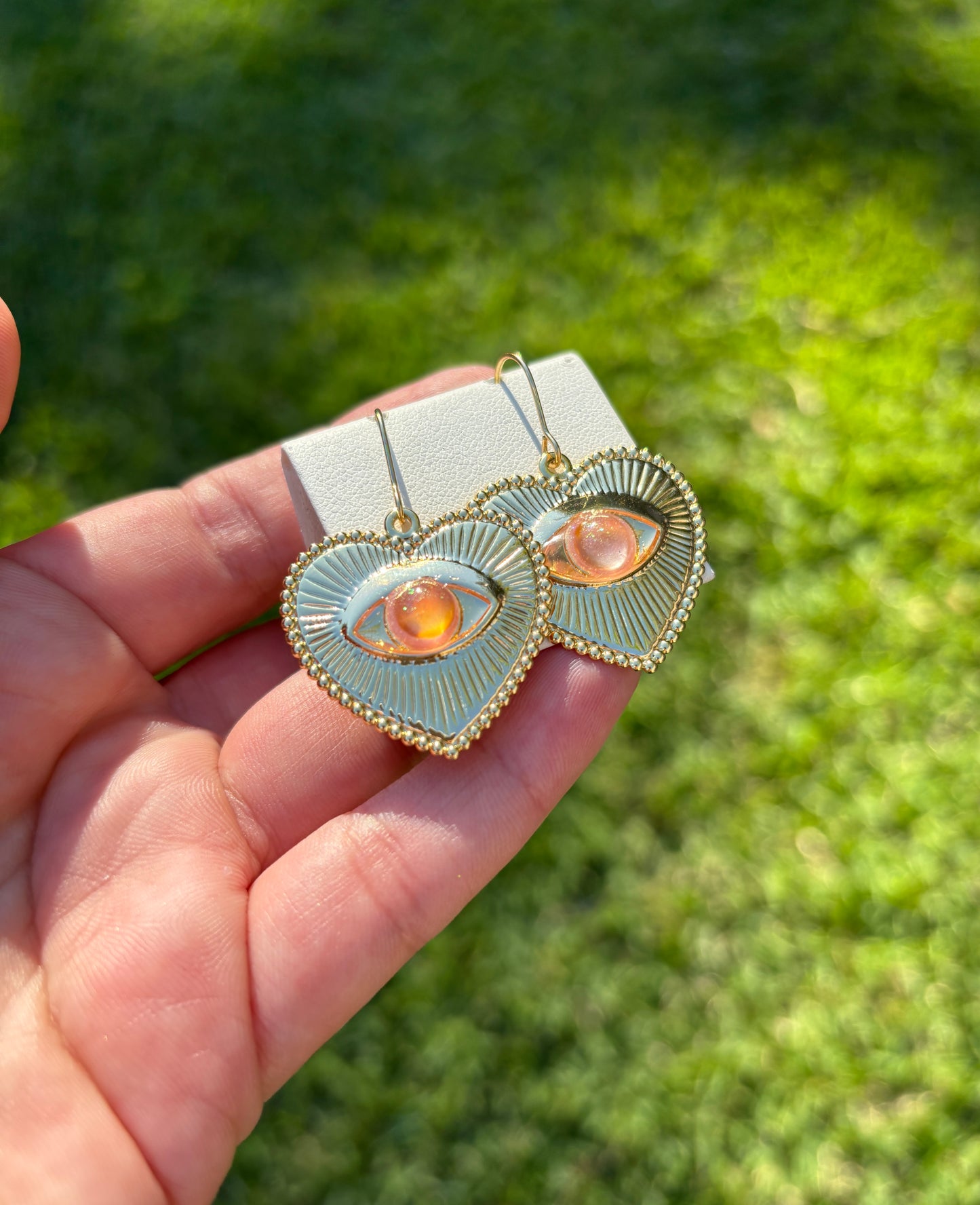 Color Changing Heart Earrings