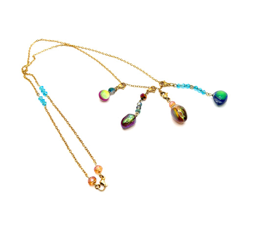 Mood Sea Glass™ Charm Necklace