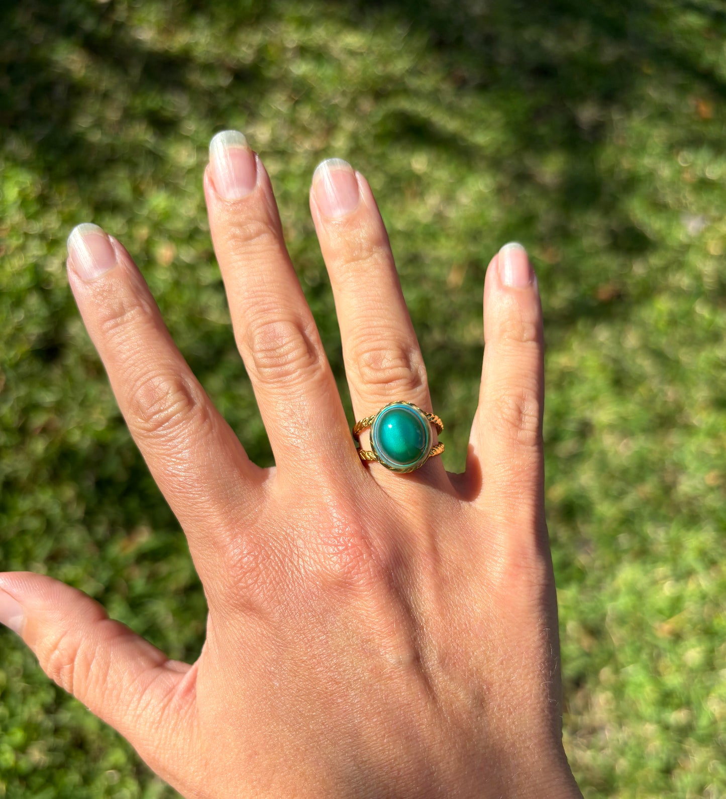 Jade Mood Ring
