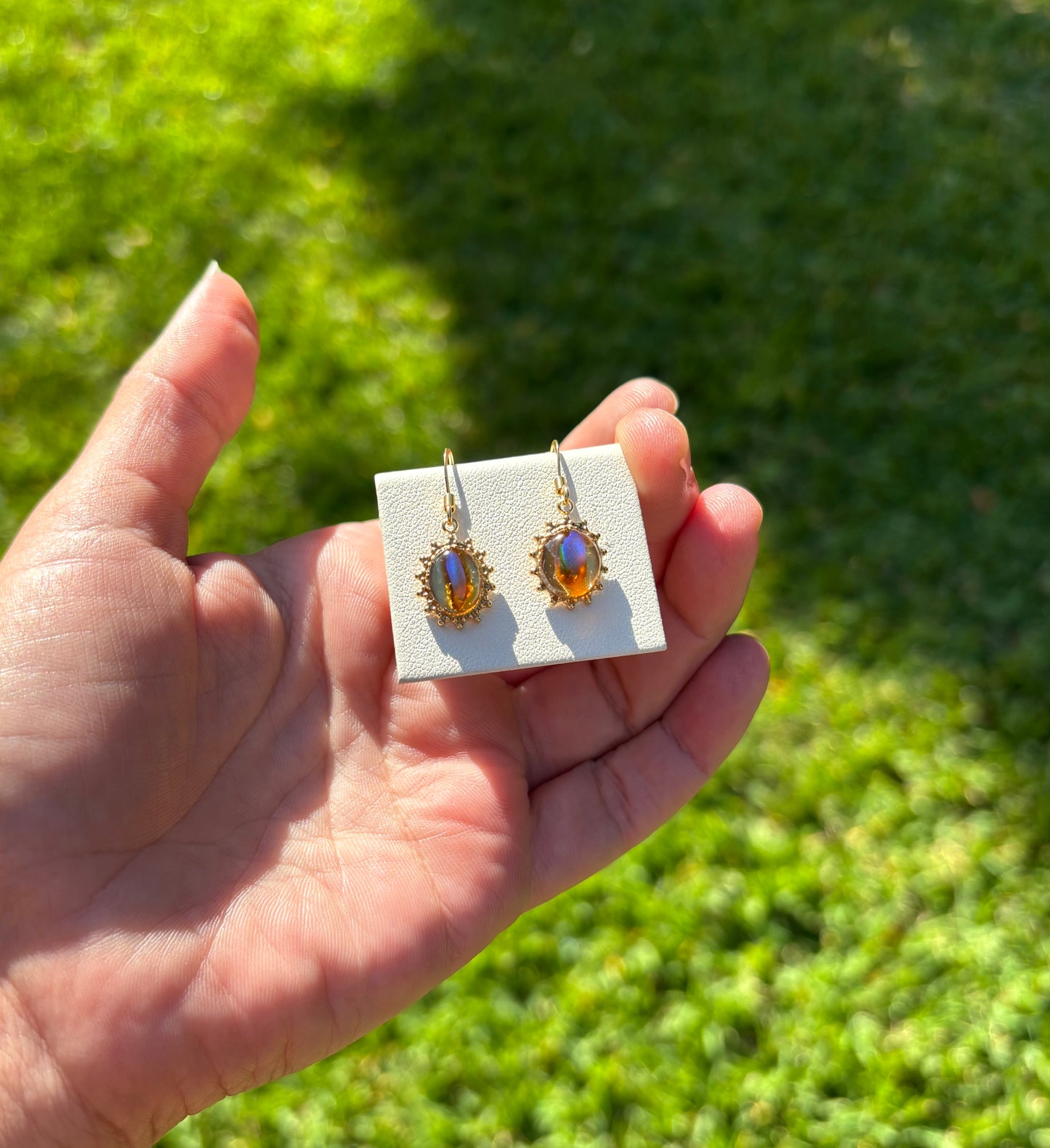 Mood Sea Glass™ Sun Earrings