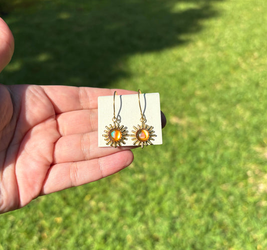 Mood Sea Glass™ Sun Earrings