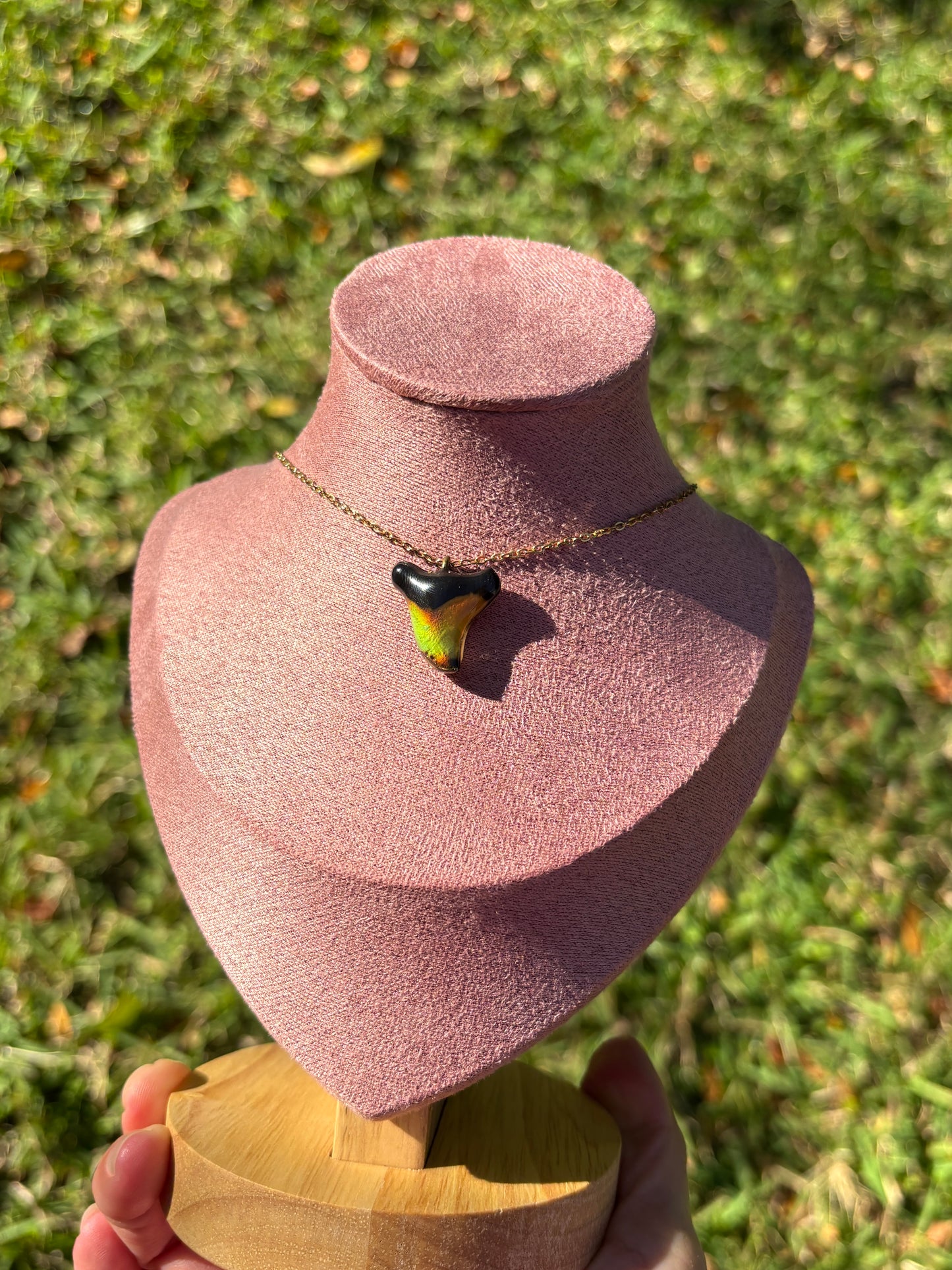 Mood Shark Tooth Necklace